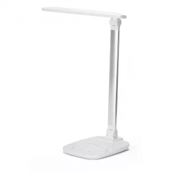 Candeeiro de secretária LED multifunções Montis MT042 5,7 W branco