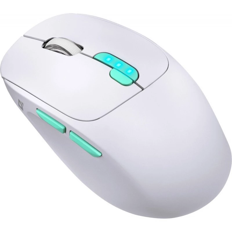 Rato Defender NITTA MM-307 RF+BT ÓTICO 1600dpi 6T BRANCO