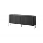 Cama Meble VERA cómoda 190x40x80 cm, preto mate