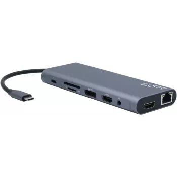 Estação de acoplamento Exsys EX-1226HM 14-em-1 USB-C, USB 3.2 Gen 2x1