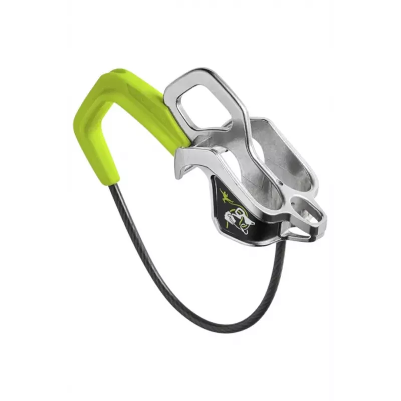 Dispositivo de segurança tubular Edelrid MEGA JUL aço verde 75 g