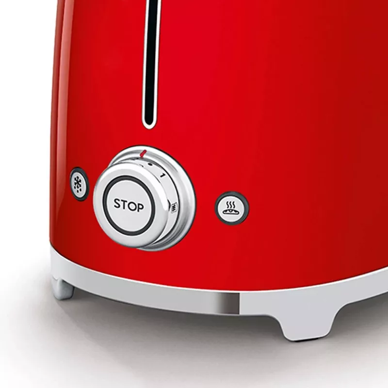 Torradeira Smeg 50's Style TSF01RDEU Vermelha