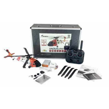 Helicóptero Amewi UH60 Black Hawk motor elétrico 1:47