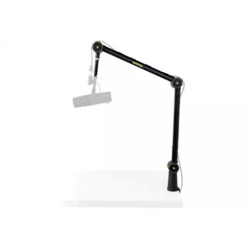 Suporte de mesa para microfone Shure SH-BROADCAST1 — aço, altura ajustável, preto, 1,81 kg