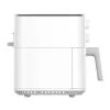 Fritadeira de ar quente Xiaomi MAF13 — 6 L, 1550 W, 12 programas, 80–200 °C, recipiente antiaderente removível, branca