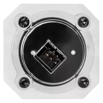 Medidor de caudal Barrow SLFV1-RGB ARGB acrílico inline para circuitos personalizados de refrigeração líquida