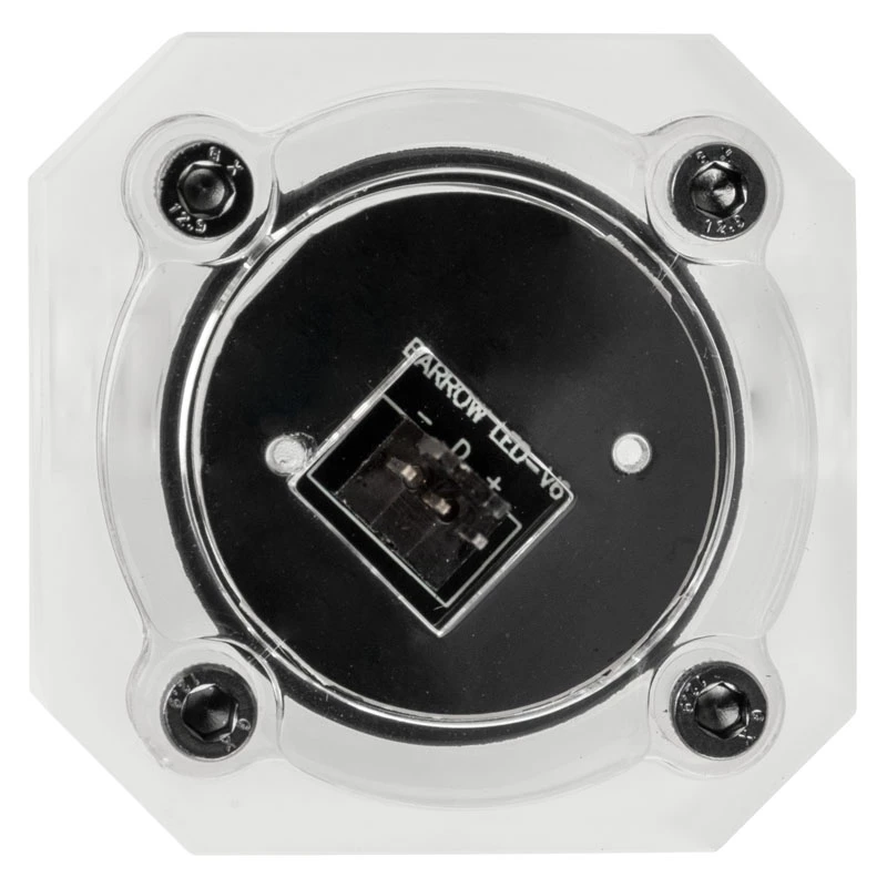 Medidor de caudal Barrow SLFV1-RGB ARGB acrílico inline para circuitos personalizados de refrigeração líquida