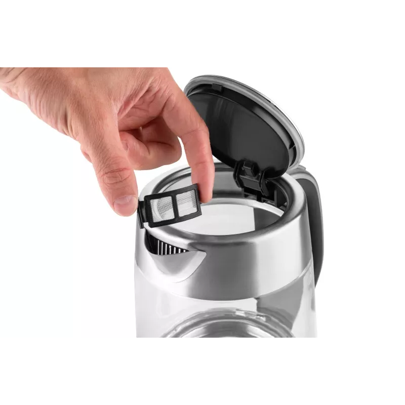 ETA Chaleira elétrica | ETA415490000 Crysten | Elétrica | 2100 W | 1,7 L | Vidro | Base rotativa 360° | Vidro