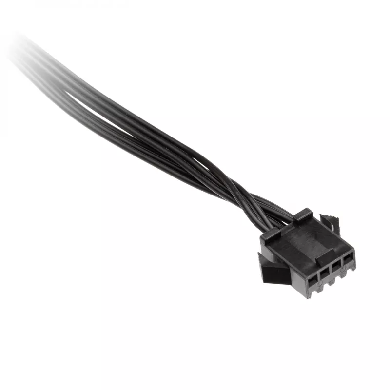 Adaptador de cabo Kolink ventoinha 4 pinos para 3 pinos 5V ARGB, 0,4 m