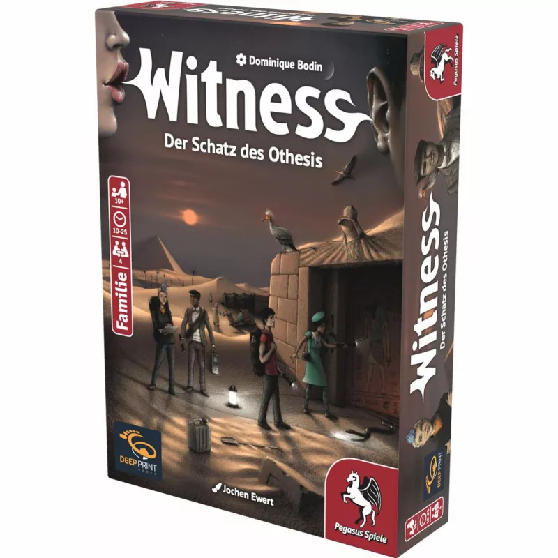 Deep Print Games: Witness - O tesouro de Othesis, jogo de puzzle