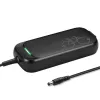 Carregador rápido Qoltec para trotinete elétrica e e-bike 36V | 42V | 2A | 5,5*2,5 | à prova de água + cabo de alimentação