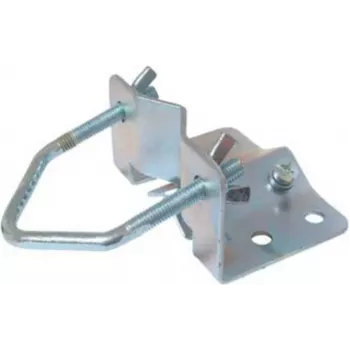 Braçadeira de mastro ShiverPeaks 89857 aço galvanizado para mastros até 60 mm
