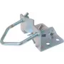 Braçadeira de mastro ShiverPeaks 89857 aço galvanizado para mastros até 60 mm
