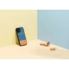 Capa para telemóvel Man and Wood para iPhone 12 mini — Denim preto