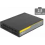 Comutador de rede DeLOCK 87781 2.5G Ethernet preto