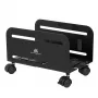 Plataforma com rodas MACLEAN MC-851 — plataforma com rodas, preta, 119×260×128 mm, carga máx. 10 kg
