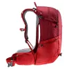Mochila de caminhada Deuter Futura 27 mulher vermelha