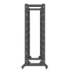 Lanberg OR01-6842-B Rack aberto de 19 polegadas, 42U, 600x800 mm, preto