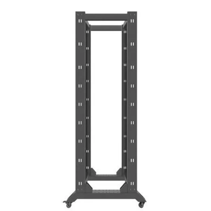 Lanberg OR01-6842-B Rack aberto de 19 polegadas, 42U, 600x800 mm, preto