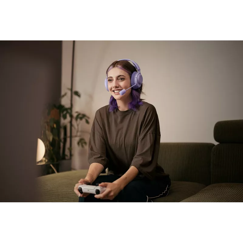 Steelseries Arctis Nova 3P Wireless auscultadores com microfone sem fios para PlayStation, Levander