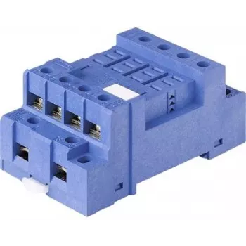 FINDER FIN 96.74 - base de relé para: FIN 56.34, azul (9674)