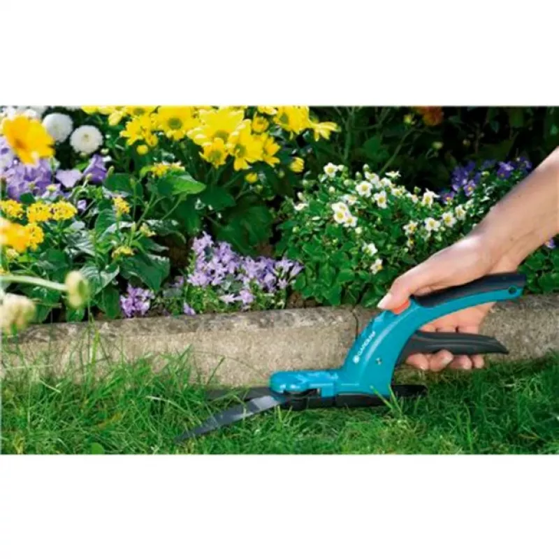 Tesoura de relva Gardena Comfort - preto - azul - cinzento (8733-20)