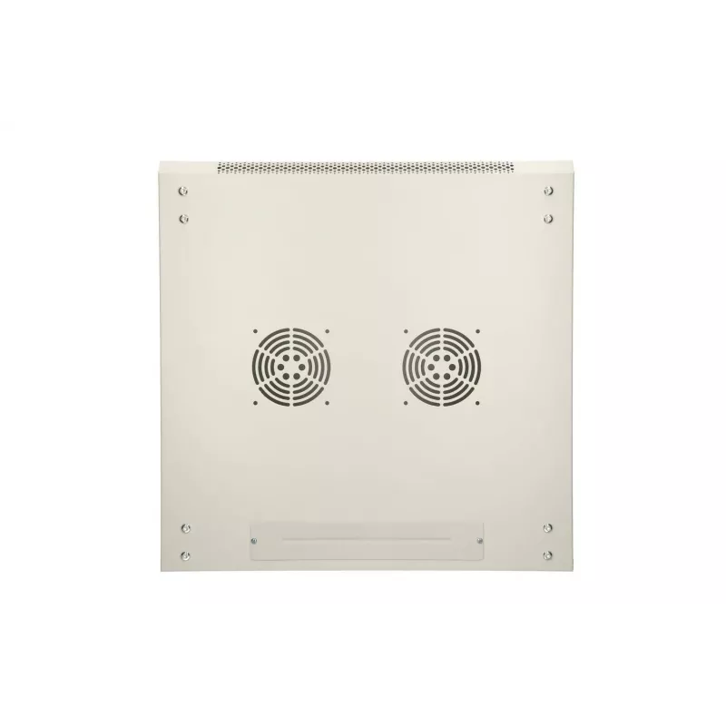 Extralink armário rack 6U 600x450 ASP cinzento montado na parede, porta metálica