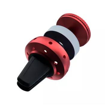 Suporte de telemóvel para automóvel Tellur T-MLX47765 suporte magnético para saída de ar, vermelho