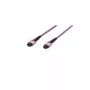Cabo de patch de fibra ótica Digitus MPO fêmea OM4 20m