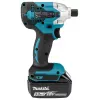 Chave de impacto sem fio Makita DTD156RTJ 2500 RPM verde