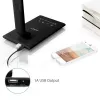 Candeeiro de secretária LED Aukey LT-T10 12W 3000–6500K — temperatura de cor ajustável, preto