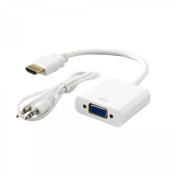 Adaptador Sbox HDMI M.->VGA F. + Áudio AD.HDMI-VGA+A