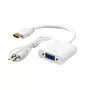 Adaptador Sbox HDMI M.->VGA F. + Áudio AD.HDMI-VGA+A