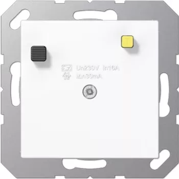 Transformador de corrente JUNG A 5530 FIB WW, branco, saída nominal 16 A, para entrada 230 V