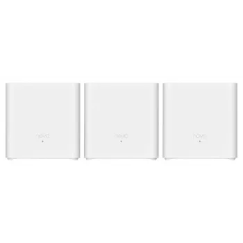 Sistema Mesh WLAN TENDA EX3-3, pack de 3, Dualband 2,4/5 GHz, Wi‑Fi 6, até 1201+300 Mbit/s, 2 antenas internas, WPA3