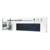 TECLADO MULTIMÉDIA USB ENG/PRETO KB-UML-02 GEMBIRD