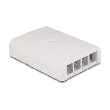Caixa de superfície Keystone DeLOCK 67053, 4 portas, branco