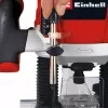 Fresadora Einhell TE-RO 1255 E - 1200 W - Ø 6 e 8 mm - Regulação de velocidade - Guia paralelo - Adaptador de aspiração - incl. acessórios