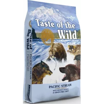 TASTE OF THE WILD Pacific Stream – Alimento seco para cães – 12,2 kg