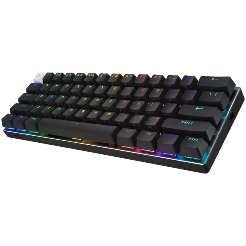 LOGITECH PRO X 60 LIGHTSPEED Teclado gaming sem fios (tátil) - PRETO - PAN - 2,4 GHZ/BT - EMEA28i-935 - INTERRUPTOR TÁTIL
