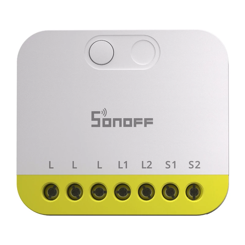 Interruptor mini de dois canais sem N Sonoff MINI-ZB2GS-L ZigBee