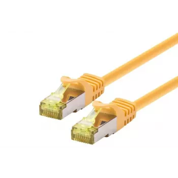 Cabo de rede LOGON PROFESSIONAL TCR6ASS070Y RJ-45 Cat6a 7 m amarelo