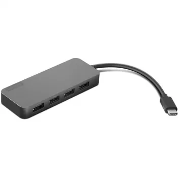 Lenovo 4X90X21427 Docking station/replicador de portas para portátil USB 3.2 Gen 2 (3.1 Gen 2) Type-C cinzento