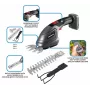 Corta-sebes elétrico GRAPHITE 58GE119, peso 1,09 kg, profundidade de corte 265 mm