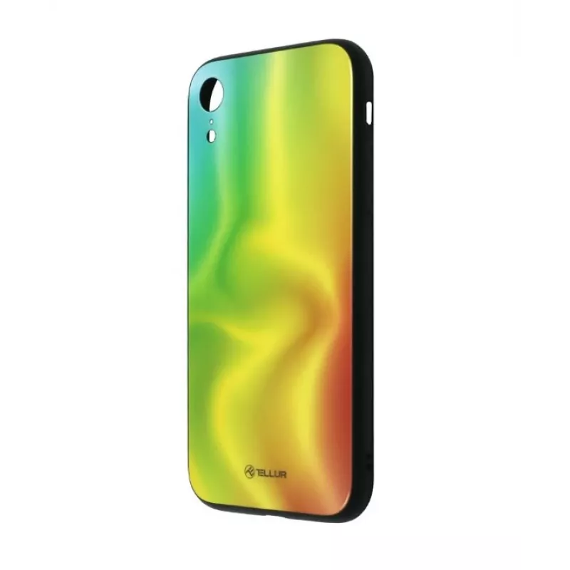 Película de vidro Tellur Cover Glass print para iPhone XR — vidro temperado com impressão decorativa