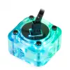 Sensor de caudal Flow Meter Barrow SLFV2-RGB W ARGB branco – sensor de caudal para refrigeração líquida para circuitos de PC