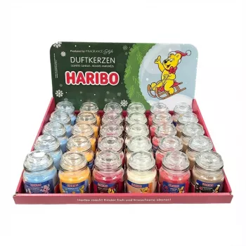 Expositor de balcão Haribo A2173 para 30 embalagens de 85 g — Expositor de venda de balcão