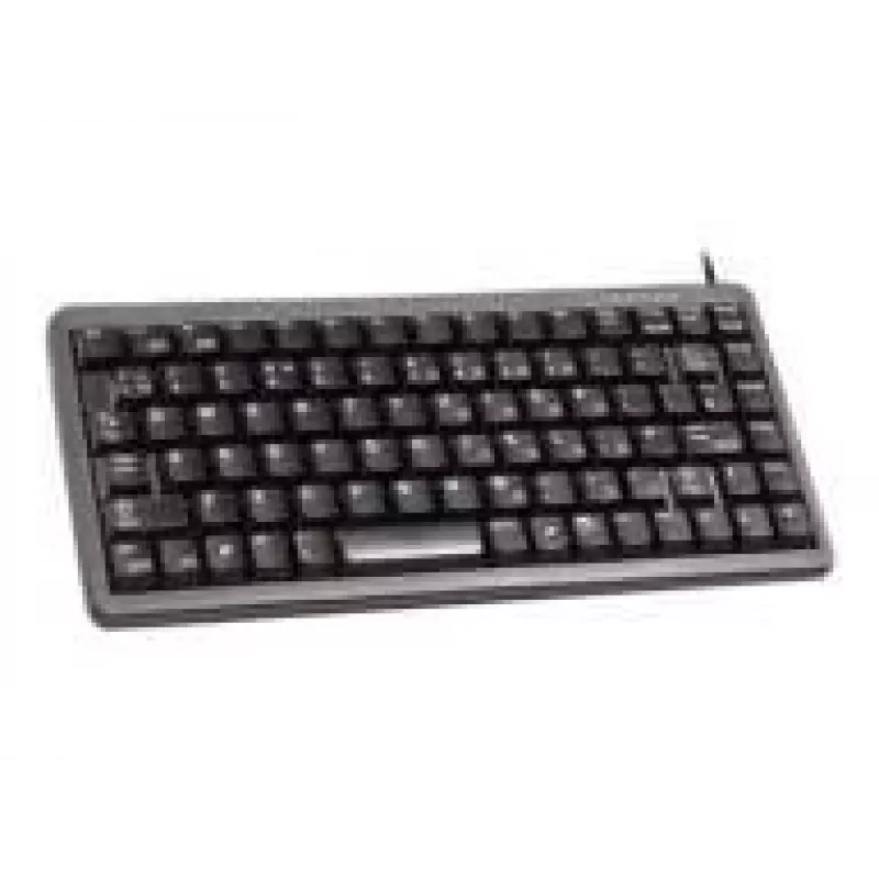 CHERRY Compact , Combo (USB + PS/2), DE Teclado Office USB + PS/2 QWERTY preto