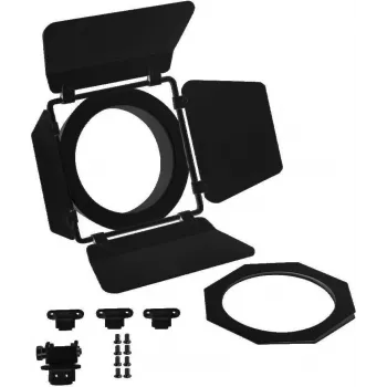 Limitador de abas de luz EUROLITE THA-40/60PC preto — dispositivo de segurança para treliças e rigging
