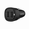 Carregador de automóvel CANYON OnDrive 24 24W 2xUSB-A preto